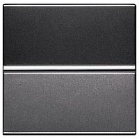 Переключатель без рамки ABB Niessen Zenit 1-кл. 2 мод. проходной N2202 AN антрацит картинка